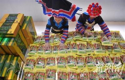 永州新田瑶山富硒野菜成为上海市民餐桌“稀罕物”