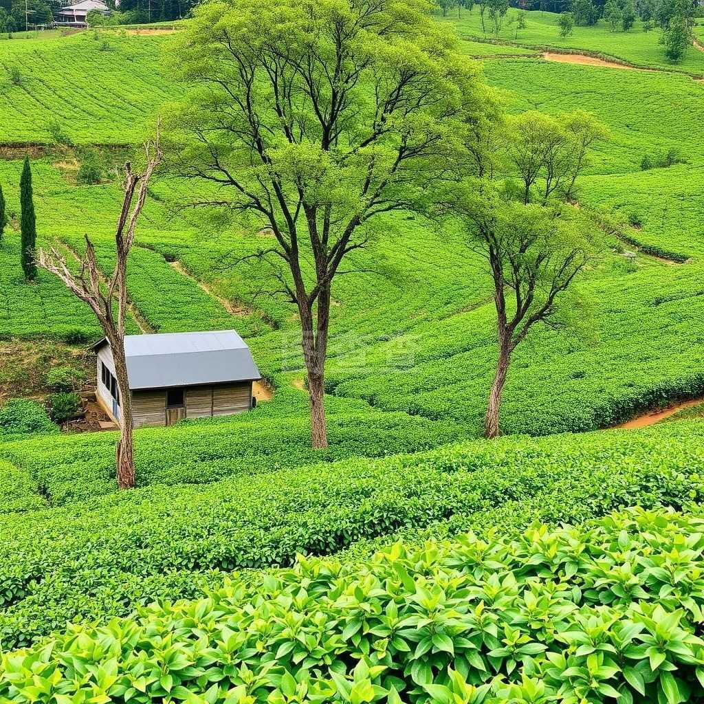 泰国清迈前沙龙茶种植园